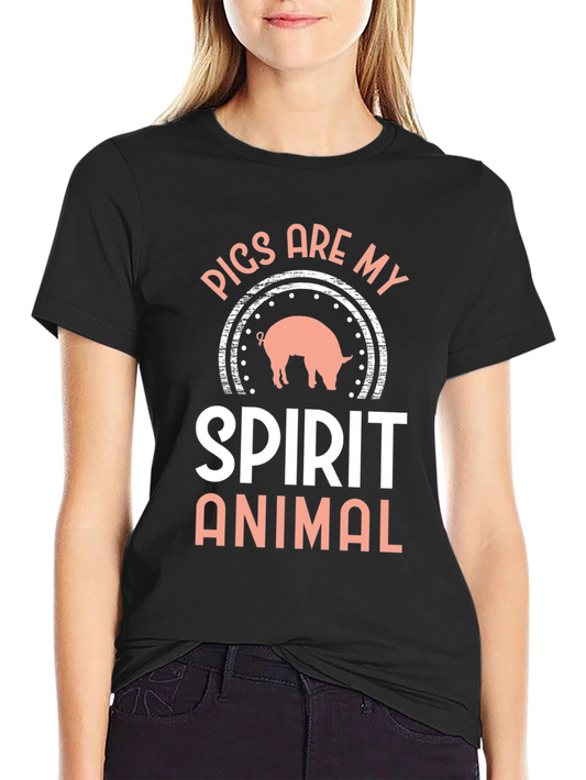 Pigs Are My Spirit Animal T-Shirt