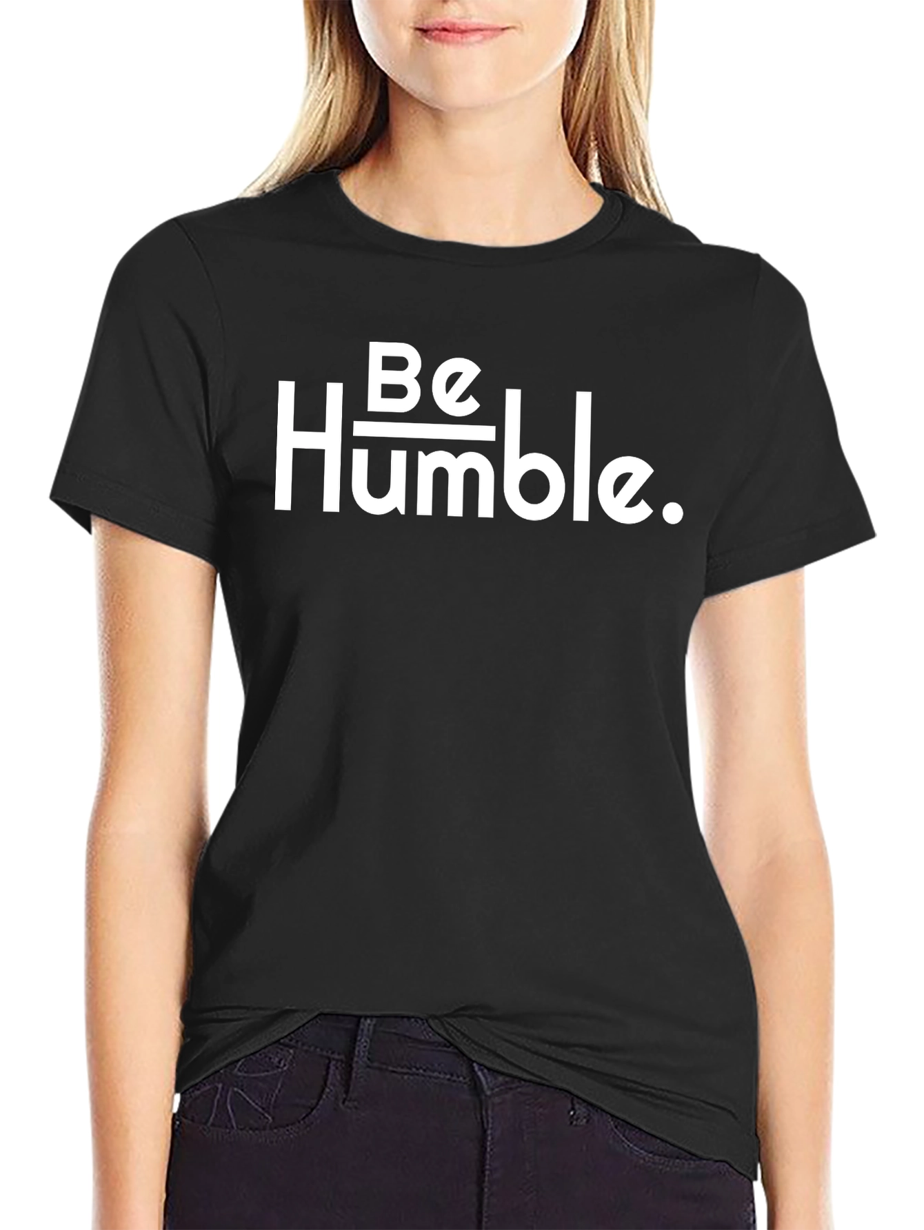 Be Humble Graphic Tee - Black