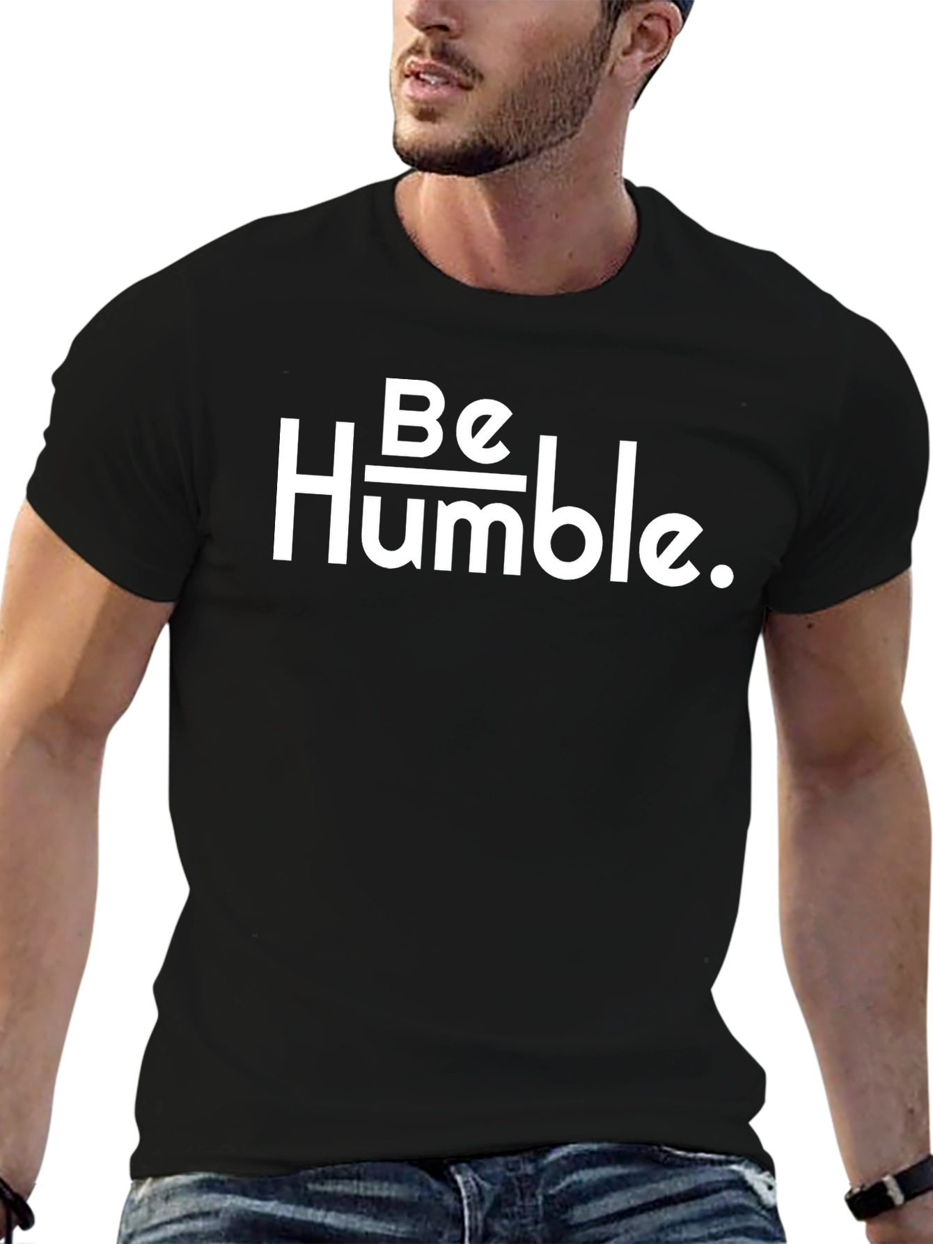 Be Humble Graphic Tee - Black