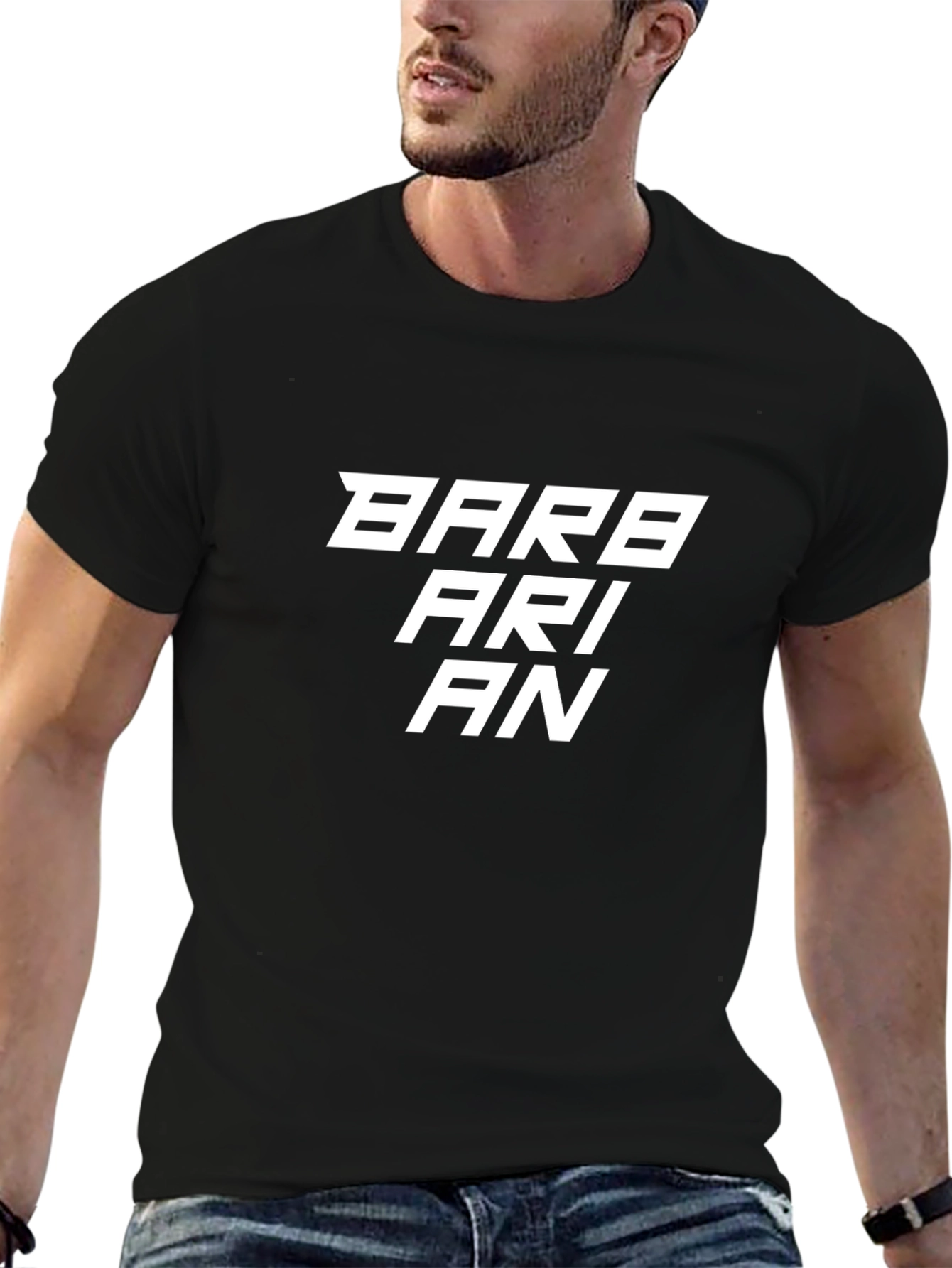 Barbarian Graphic Print T-Shirt