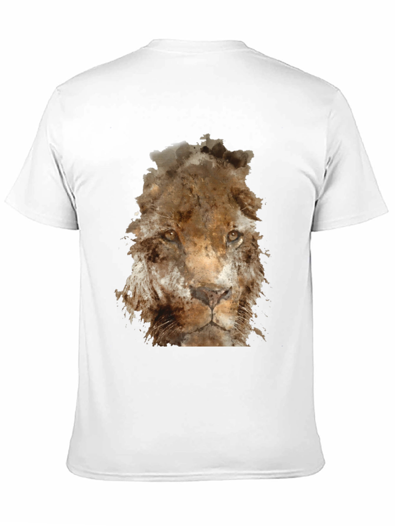 Lion Graphic T-Shirt - Black