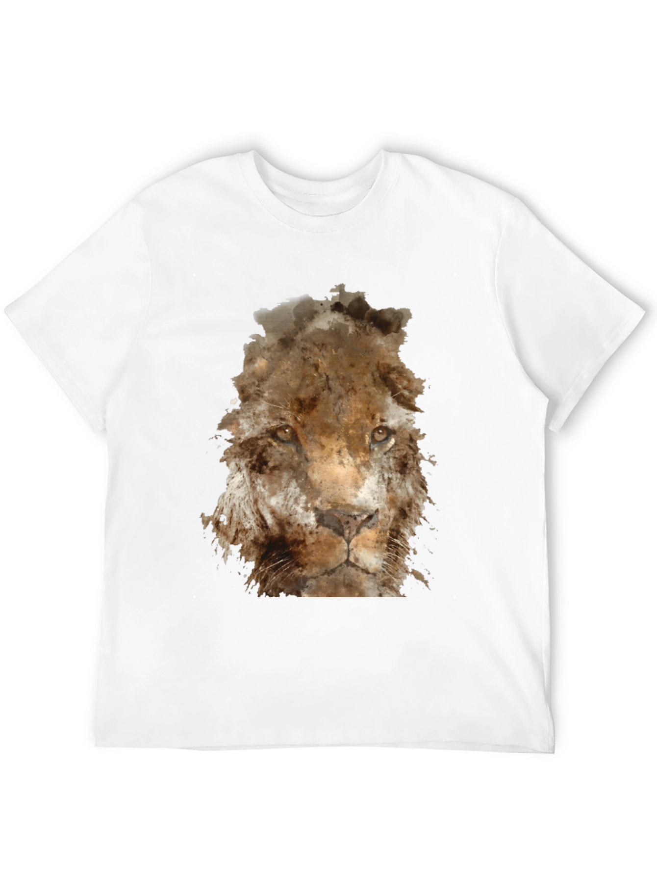 Lion Graphic T-Shirt - Black