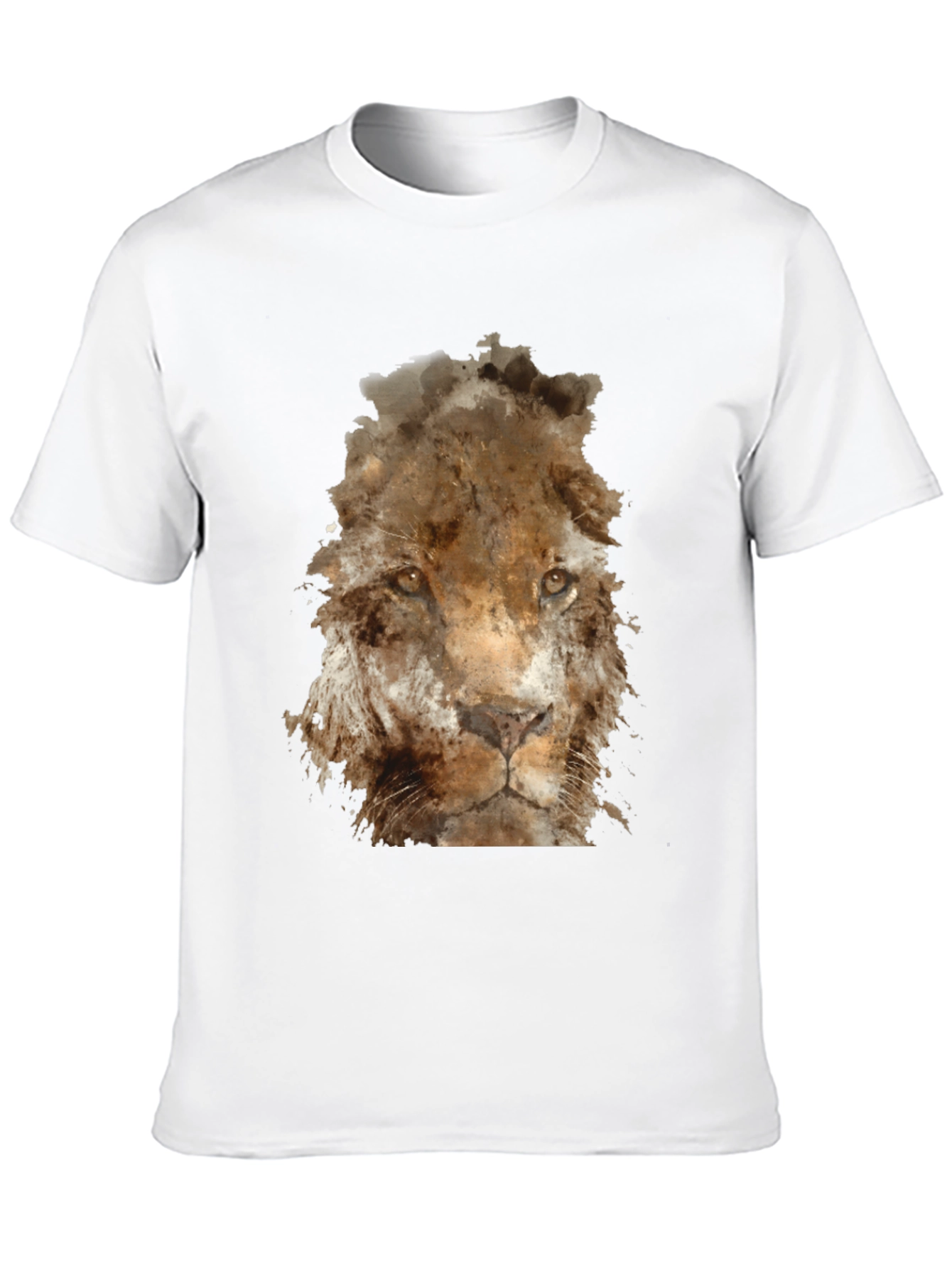 Lion Graphic T-Shirt - Black