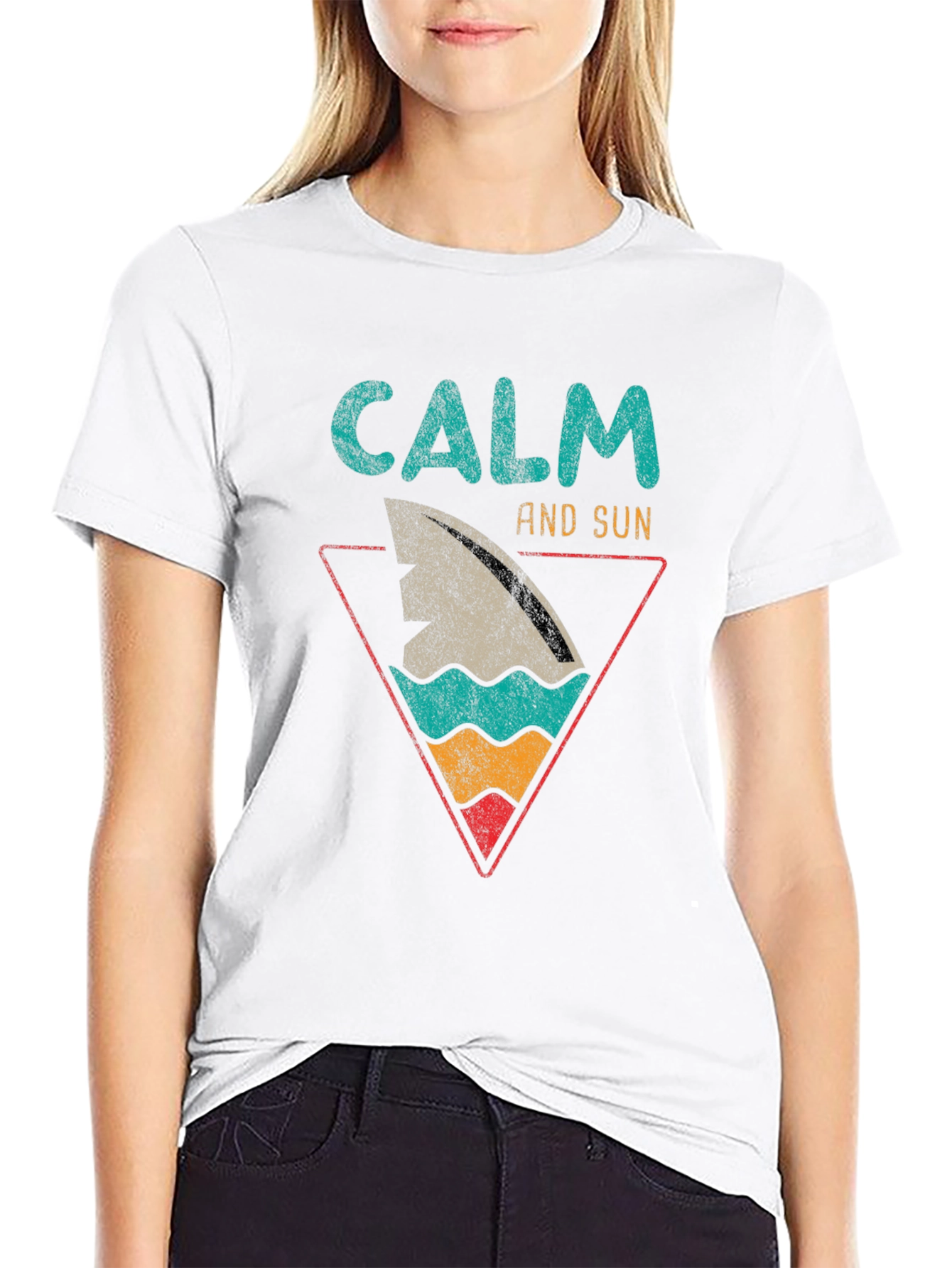 Calm and Sun Graphic Tee