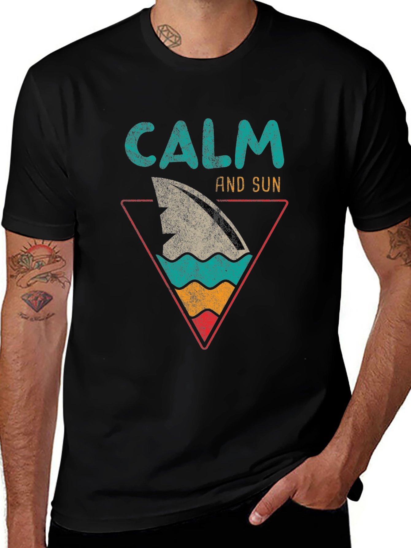 Calm and Sun Graphic Tee