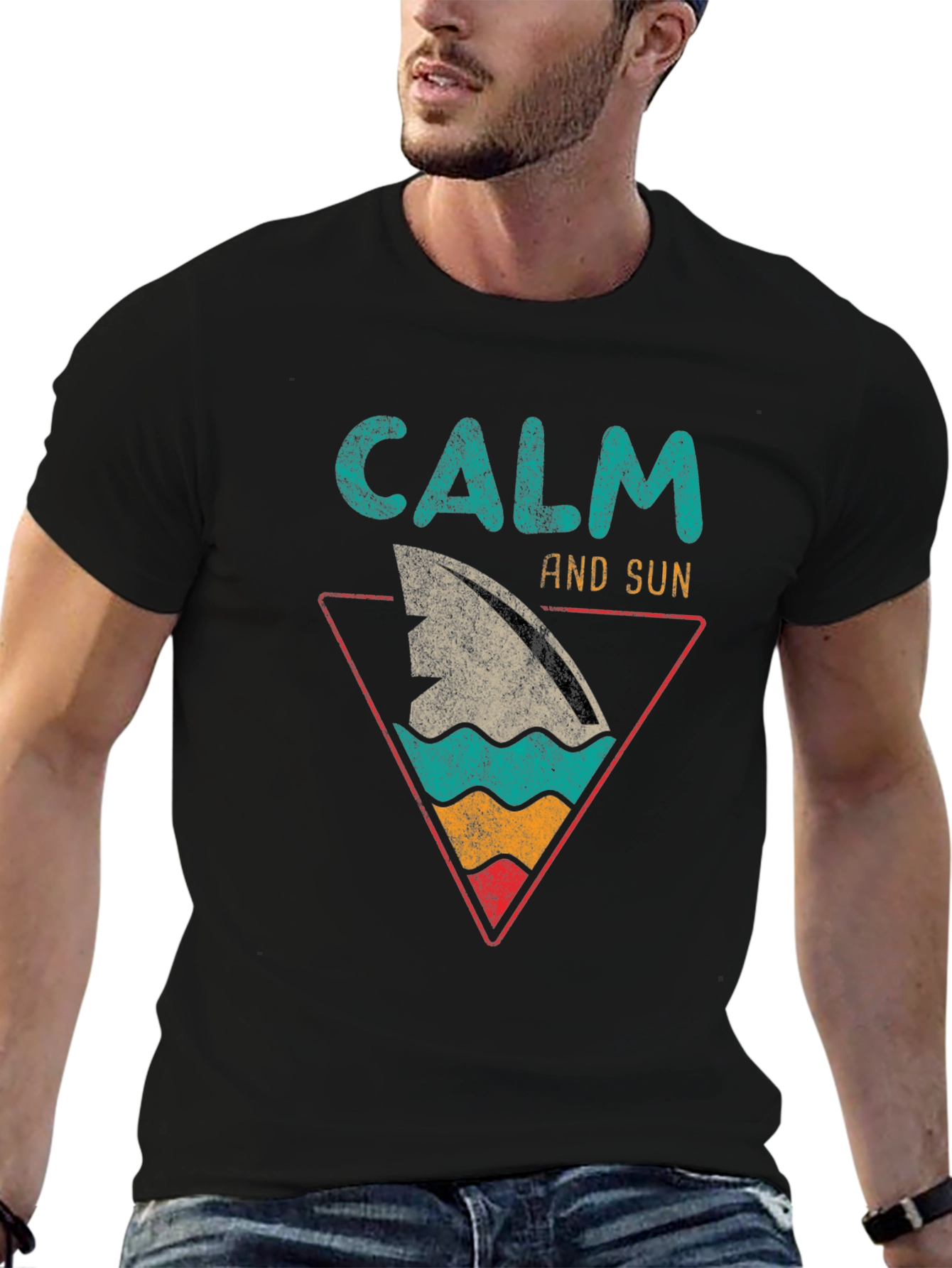 Calm and Sun Graphic Tee