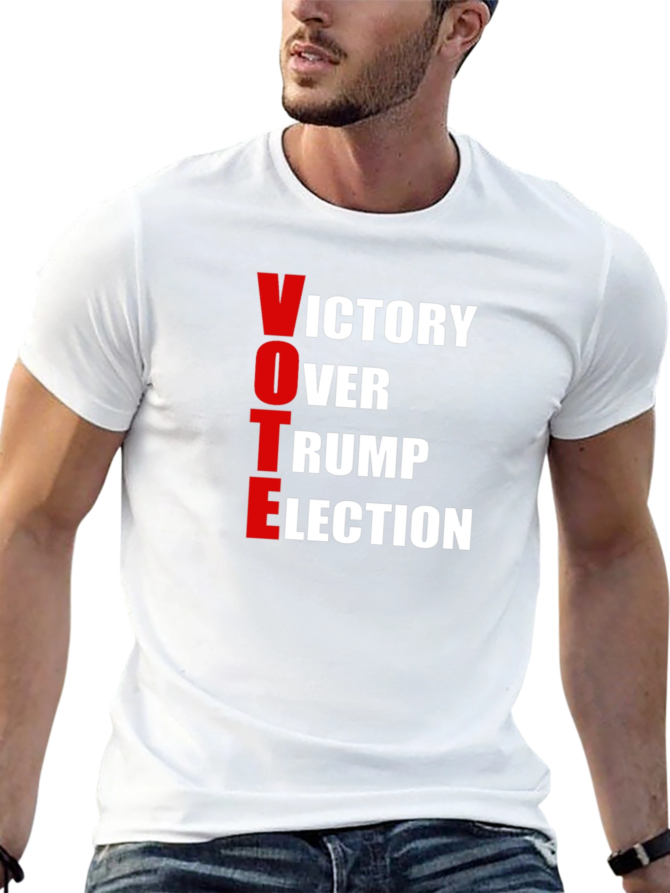 Vote Over Trump Election Graphic Tee