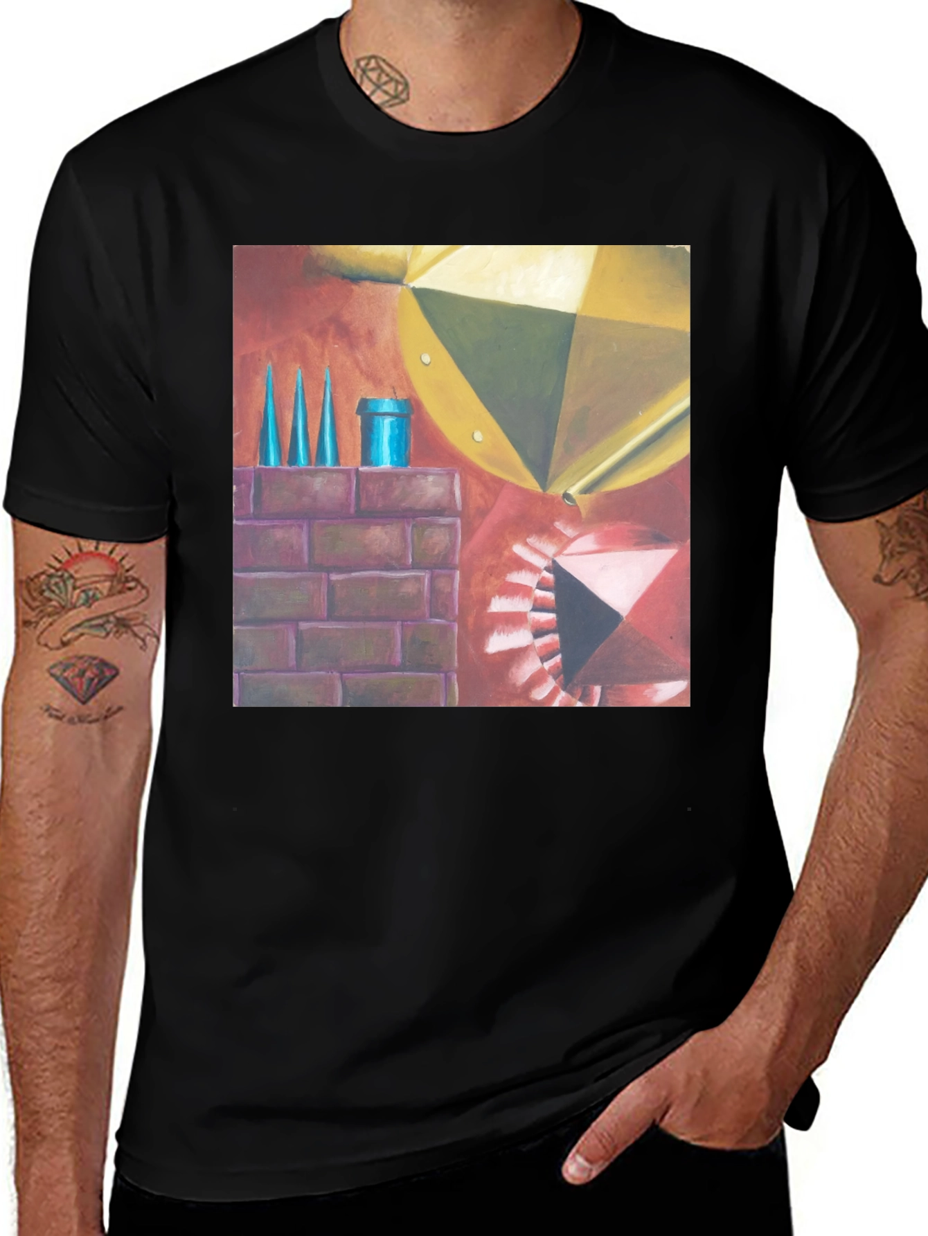 Abstract Art Graphic Tee
