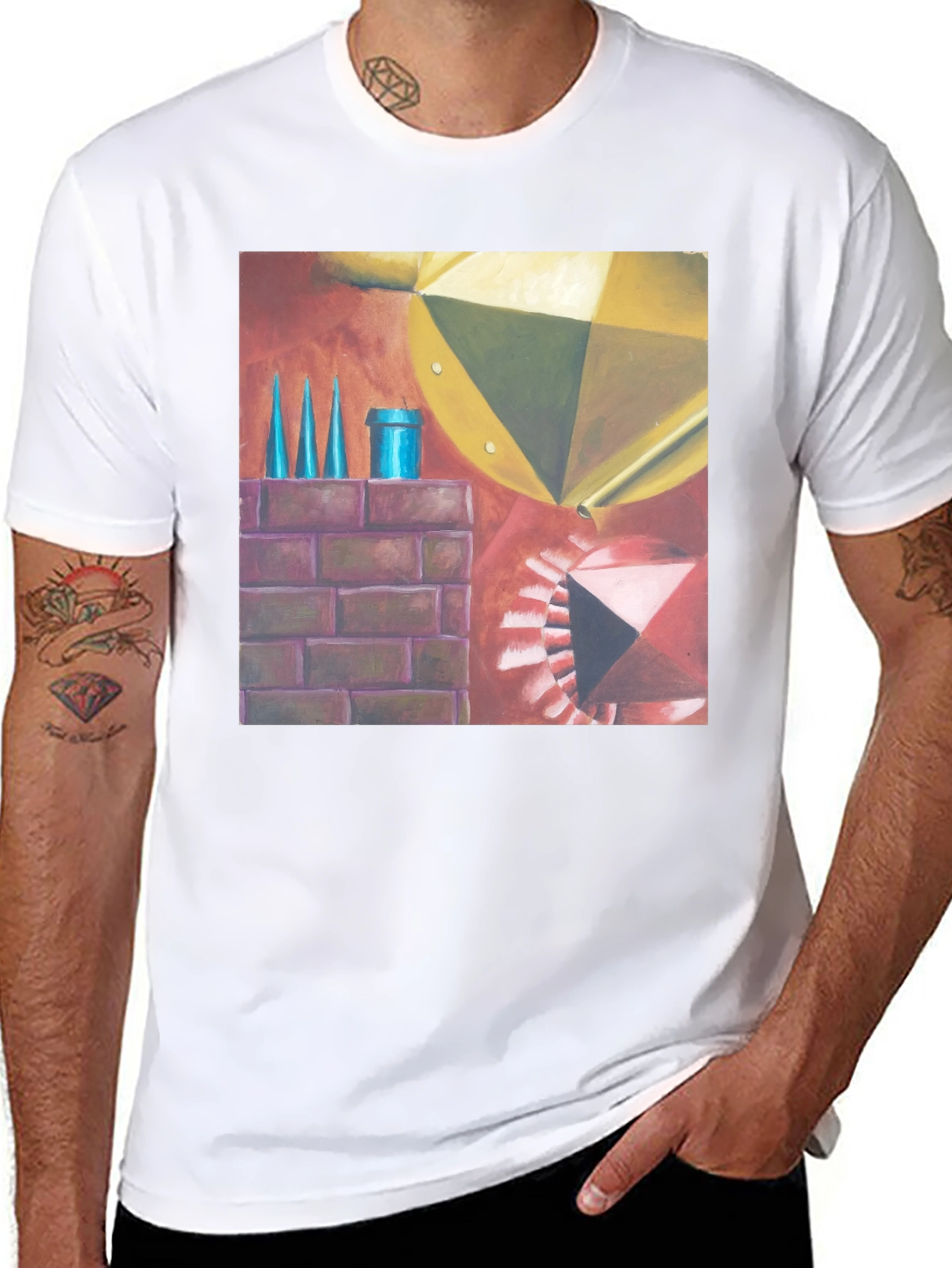 Abstract Art Graphic Tee