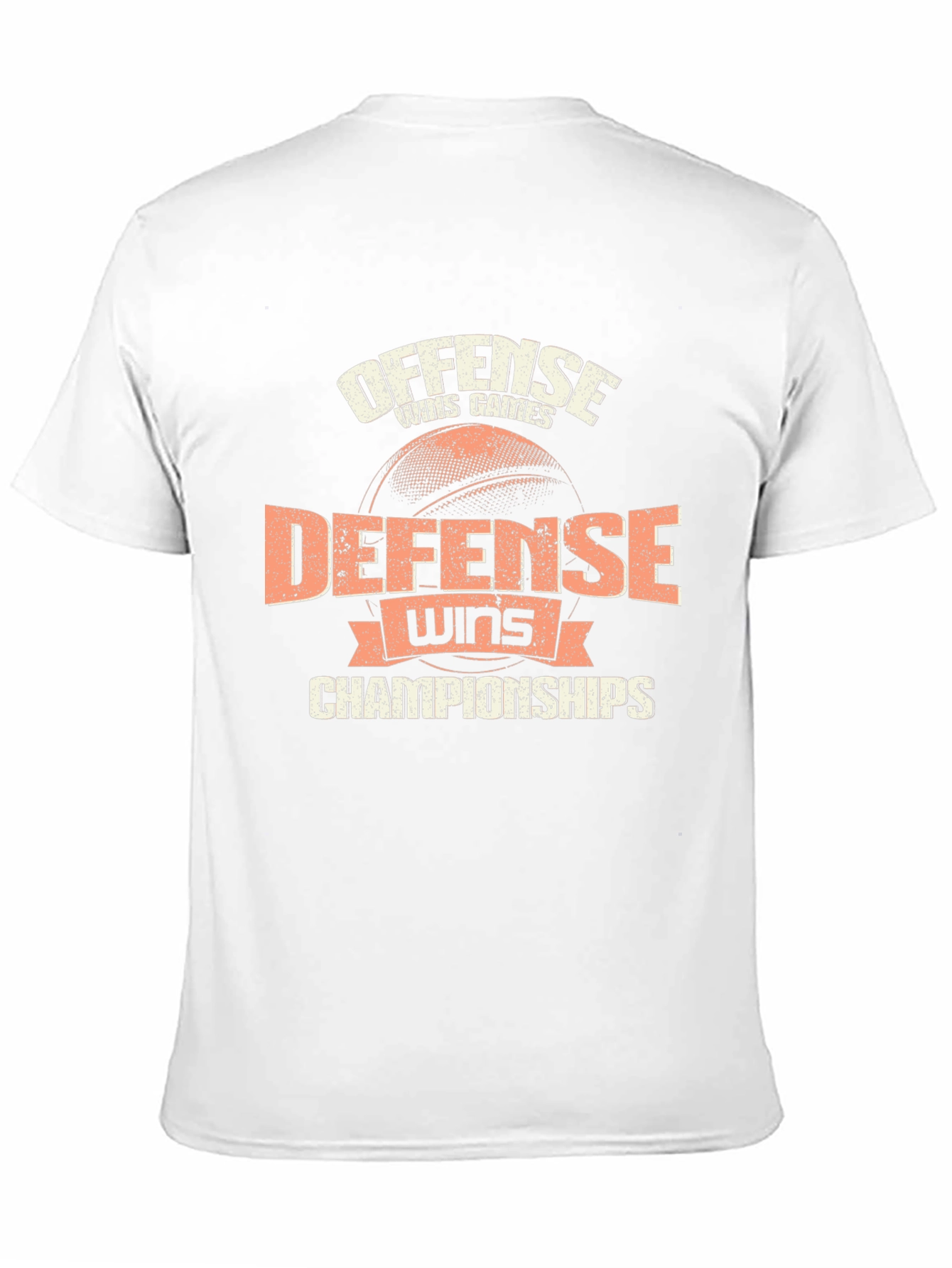 Offense Wins Games Defense Wins Championships T-Shirt