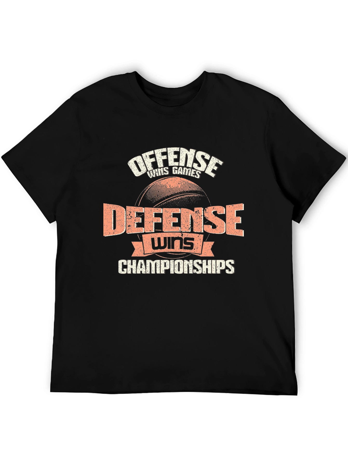 Offense Wins Games Defense Wins Championships T-Shirt