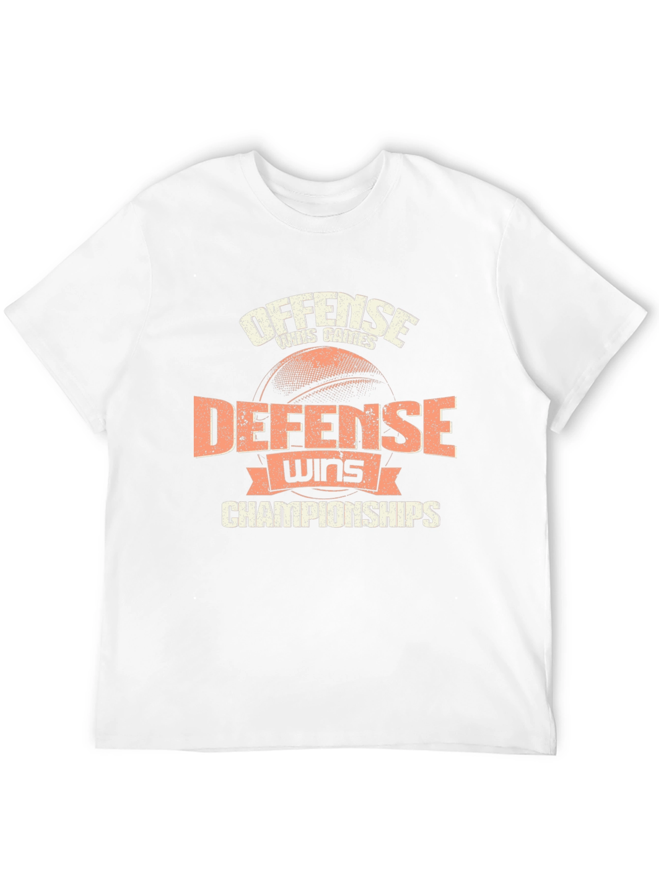 Offense Wins Games Defense Wins Championships T-Shirt