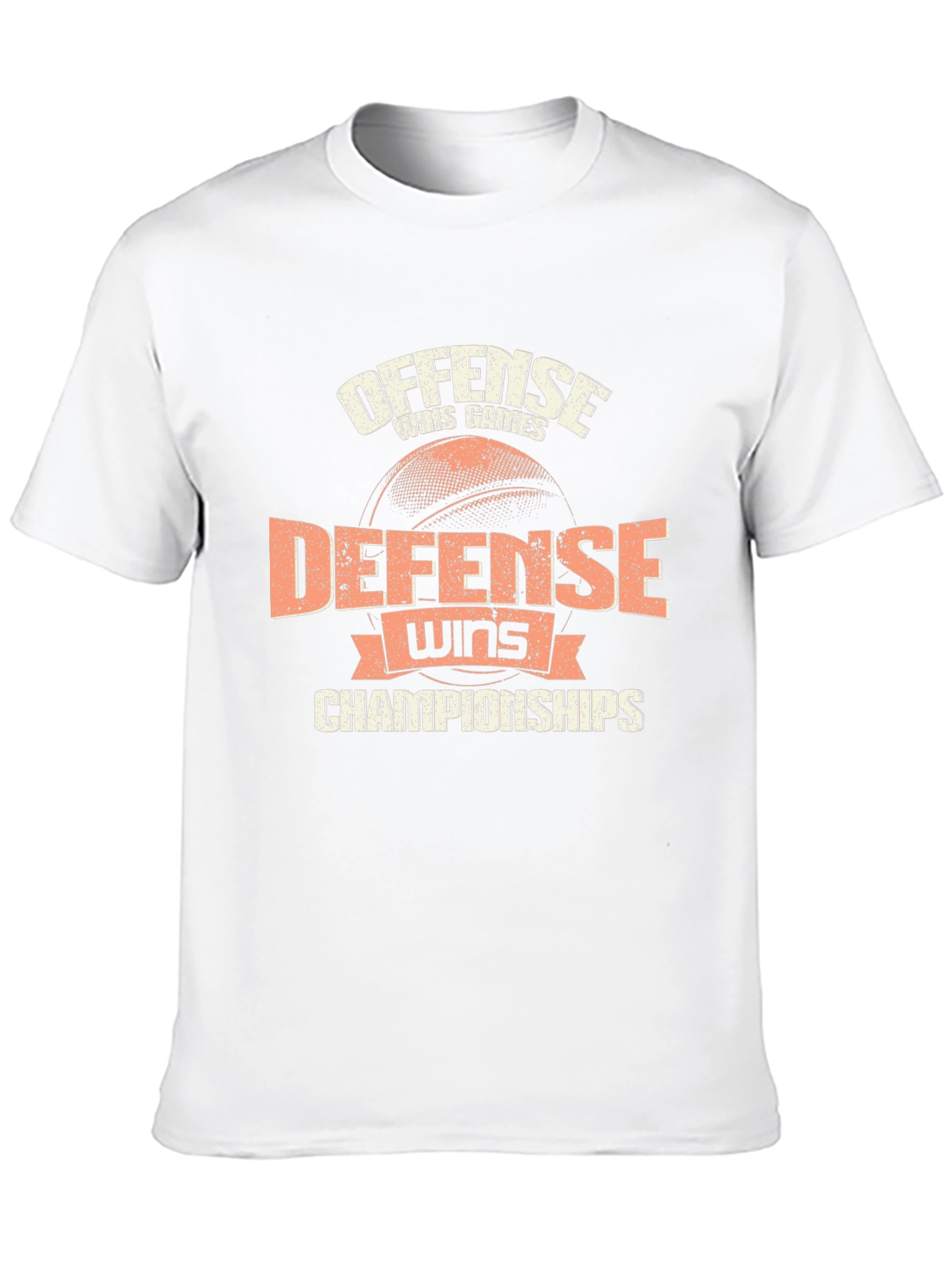 Offense Wins Games Defense Wins Championships T-Shirt