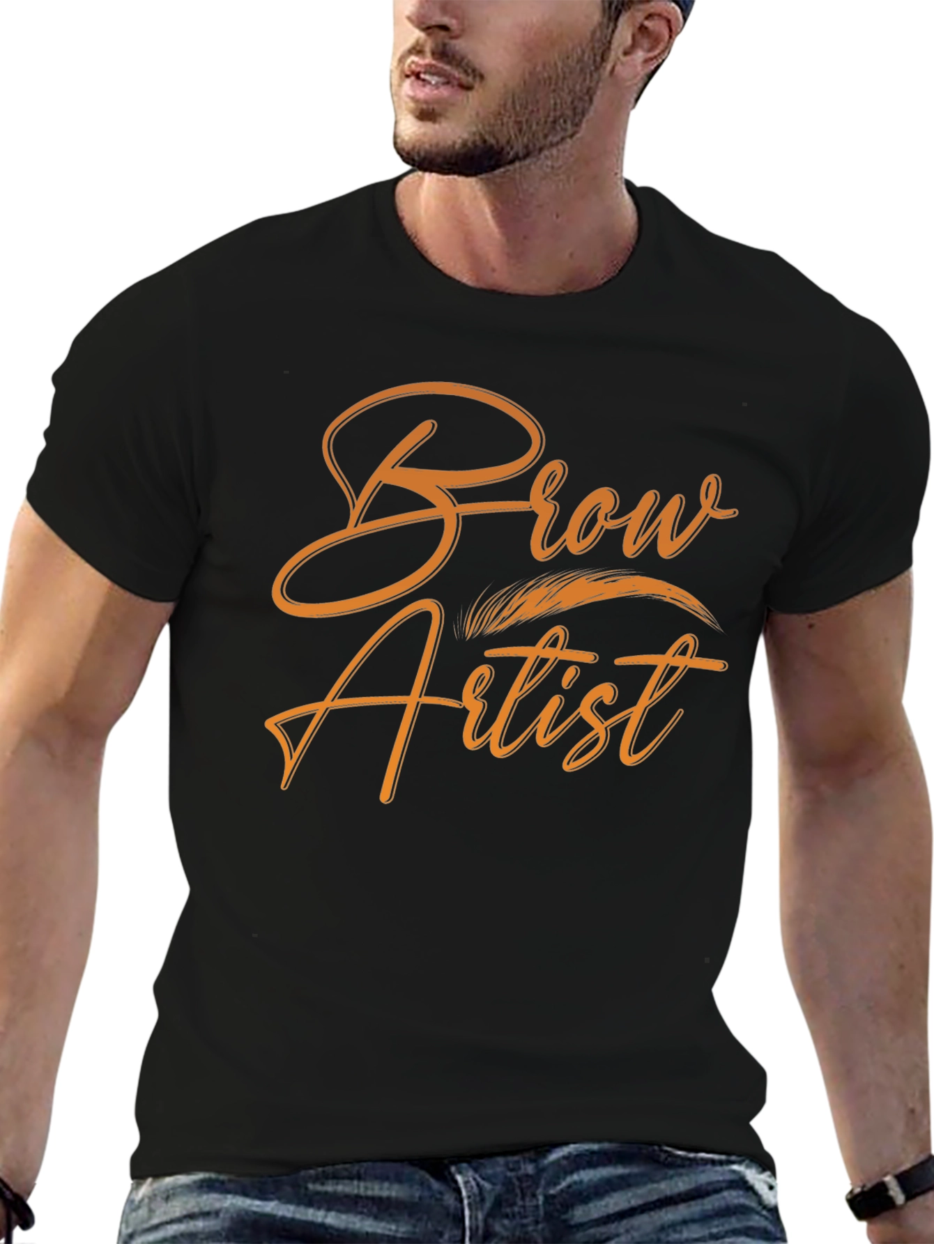 Brow Artist Graphic Tee - Unisex Cotton T-Shirt