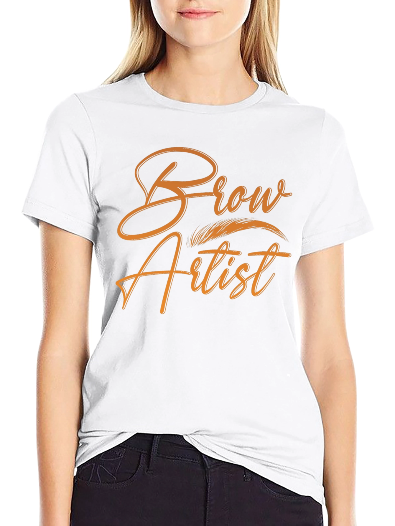 Brow Artist Graphic Tee - Unisex Cotton T-Shirt