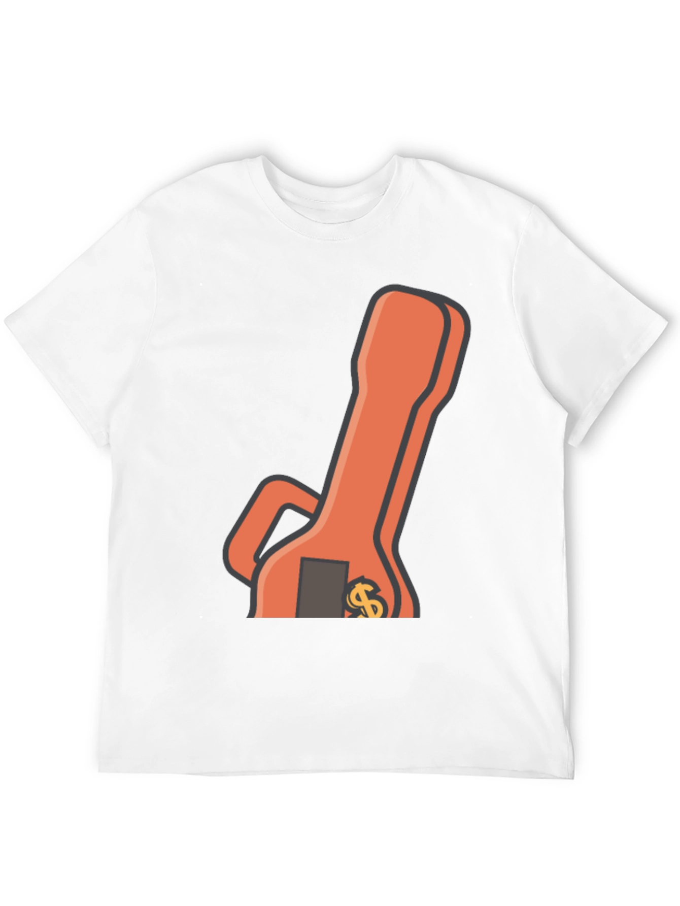 Black T-Shirt with Wrench Graphic