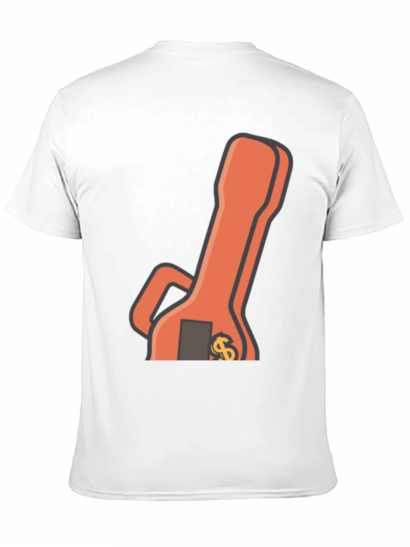 Black T-Shirt with Wrench Graphic