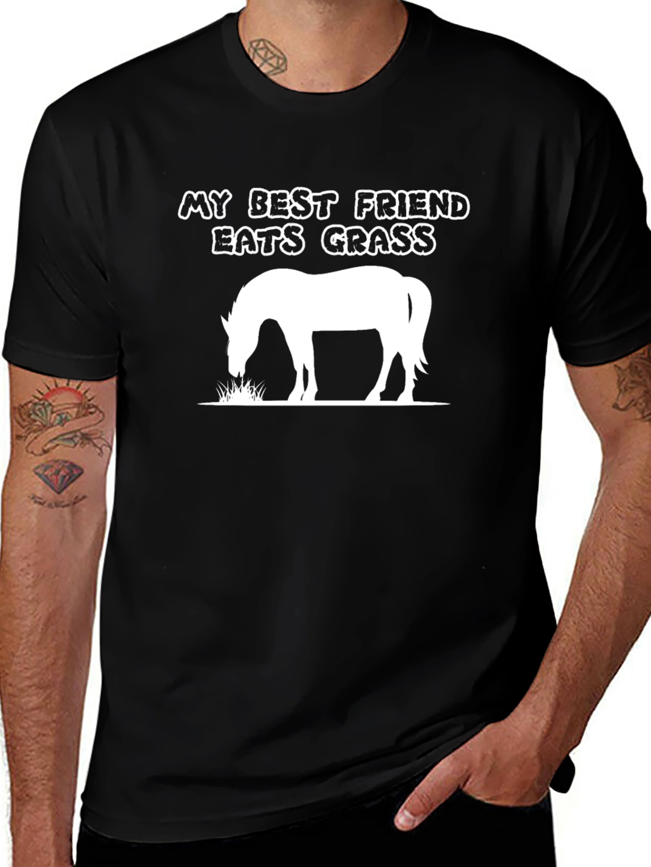 My Best Friend Eats Grass T-Shirt