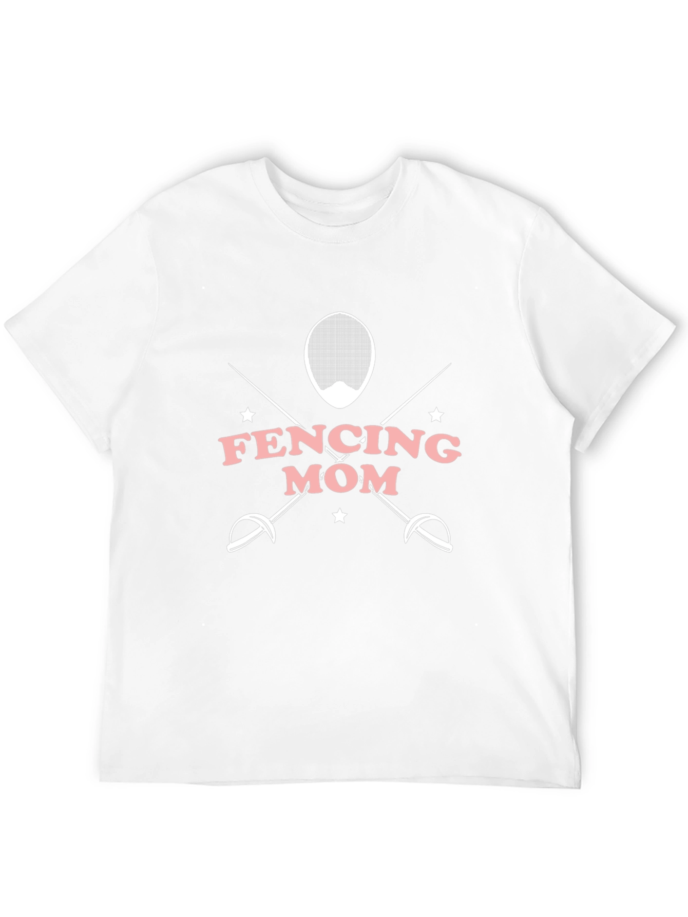 Fencing Mom T-Shirt - Black
