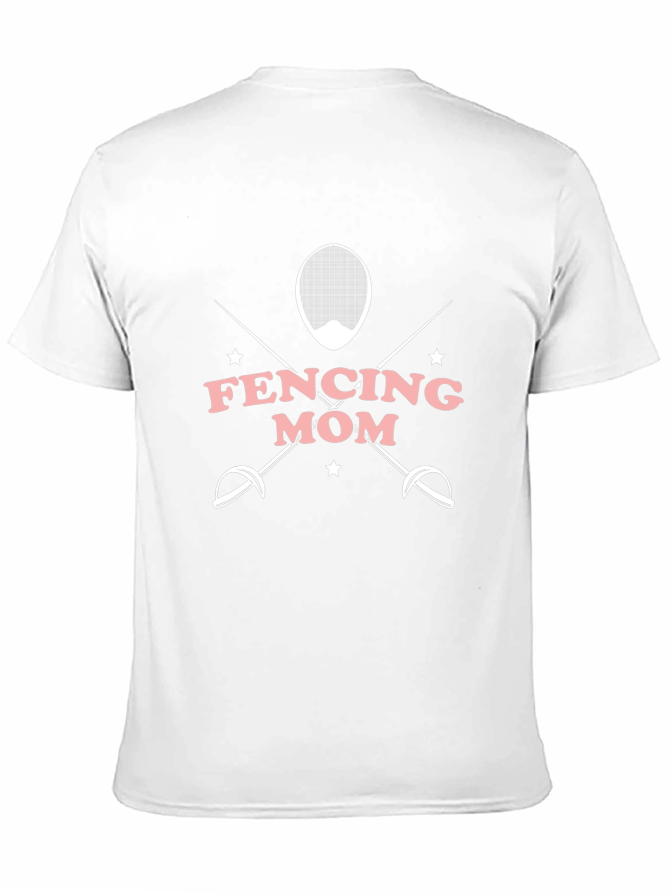 Fencing Mom T-Shirt - Black