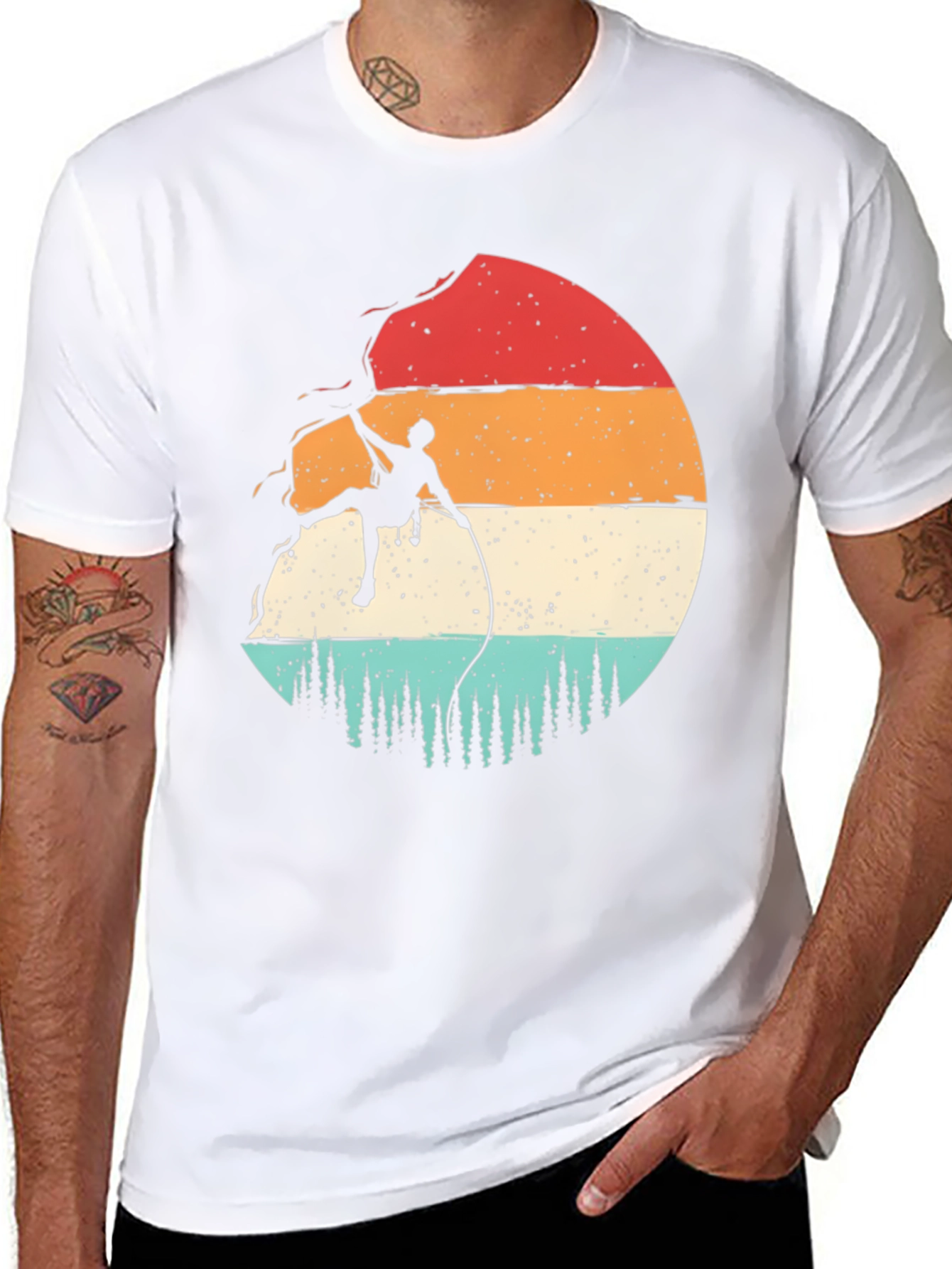Climber Graphic Tee - Adventure Style