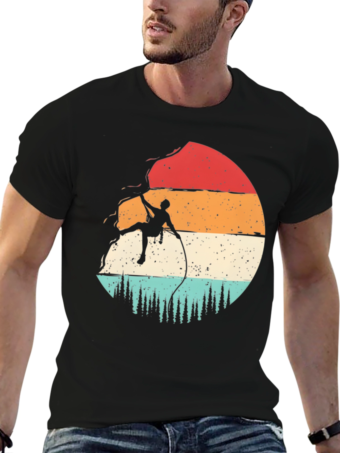 Climber Graphic Tee - Adventure Style