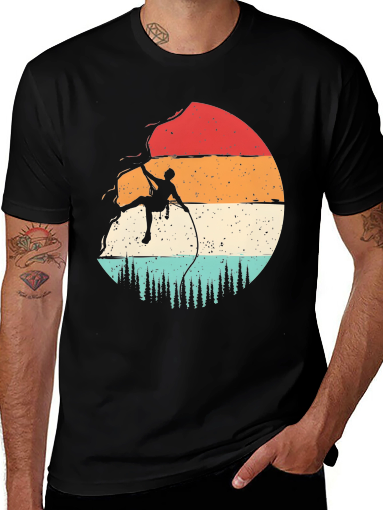 Climber Graphic Tee - Adventure Style
