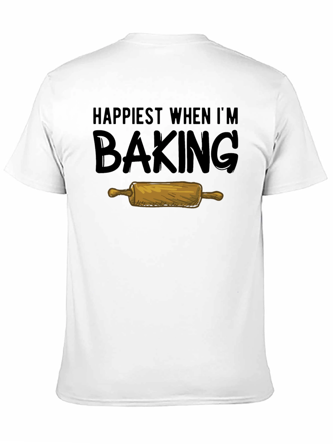 Happiest When Im Baking Graphic Tee