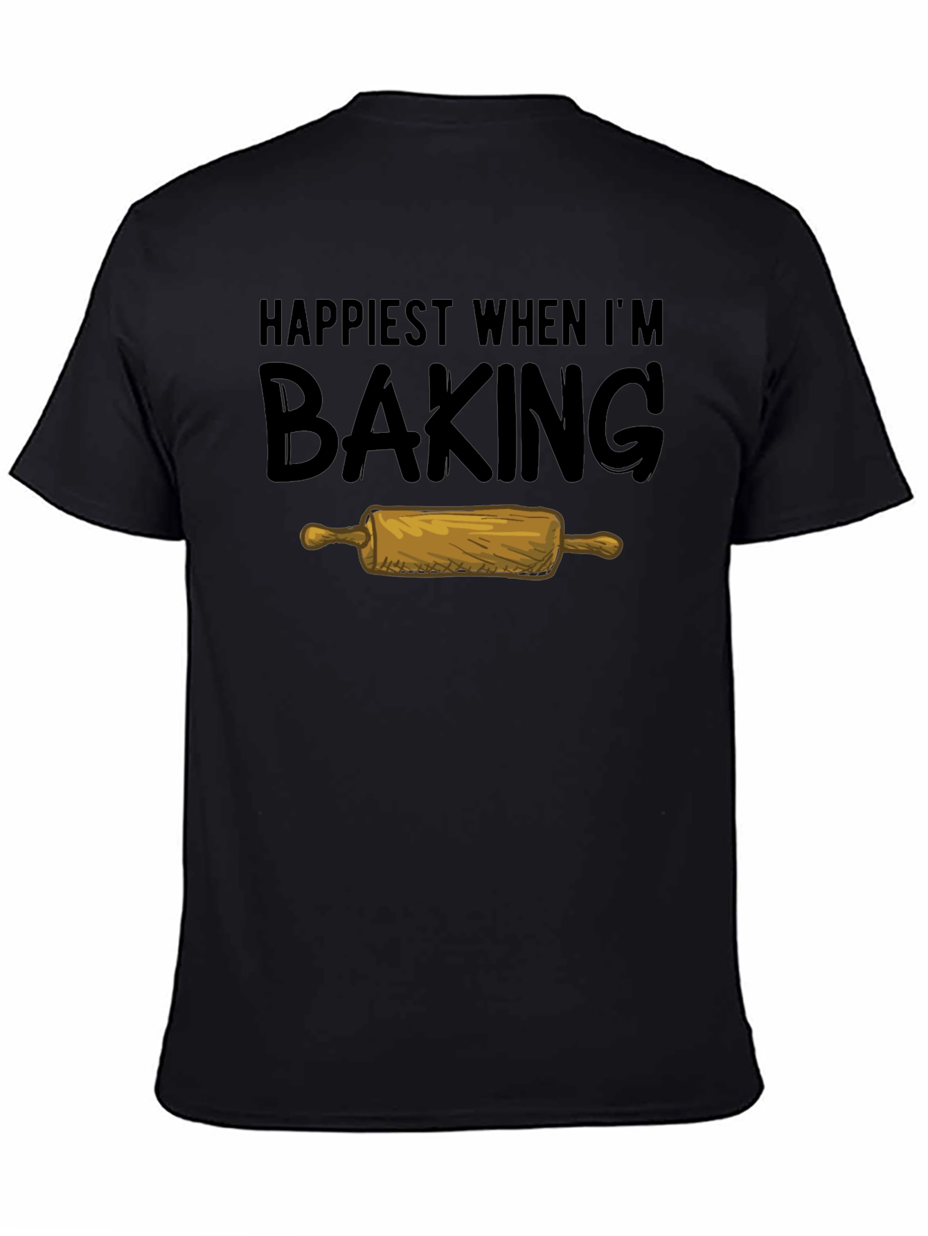 Happiest When Im Baking Graphic Tee