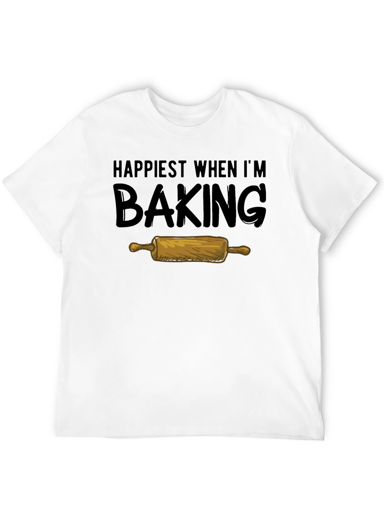 Happiest When Im Baking Graphic Tee