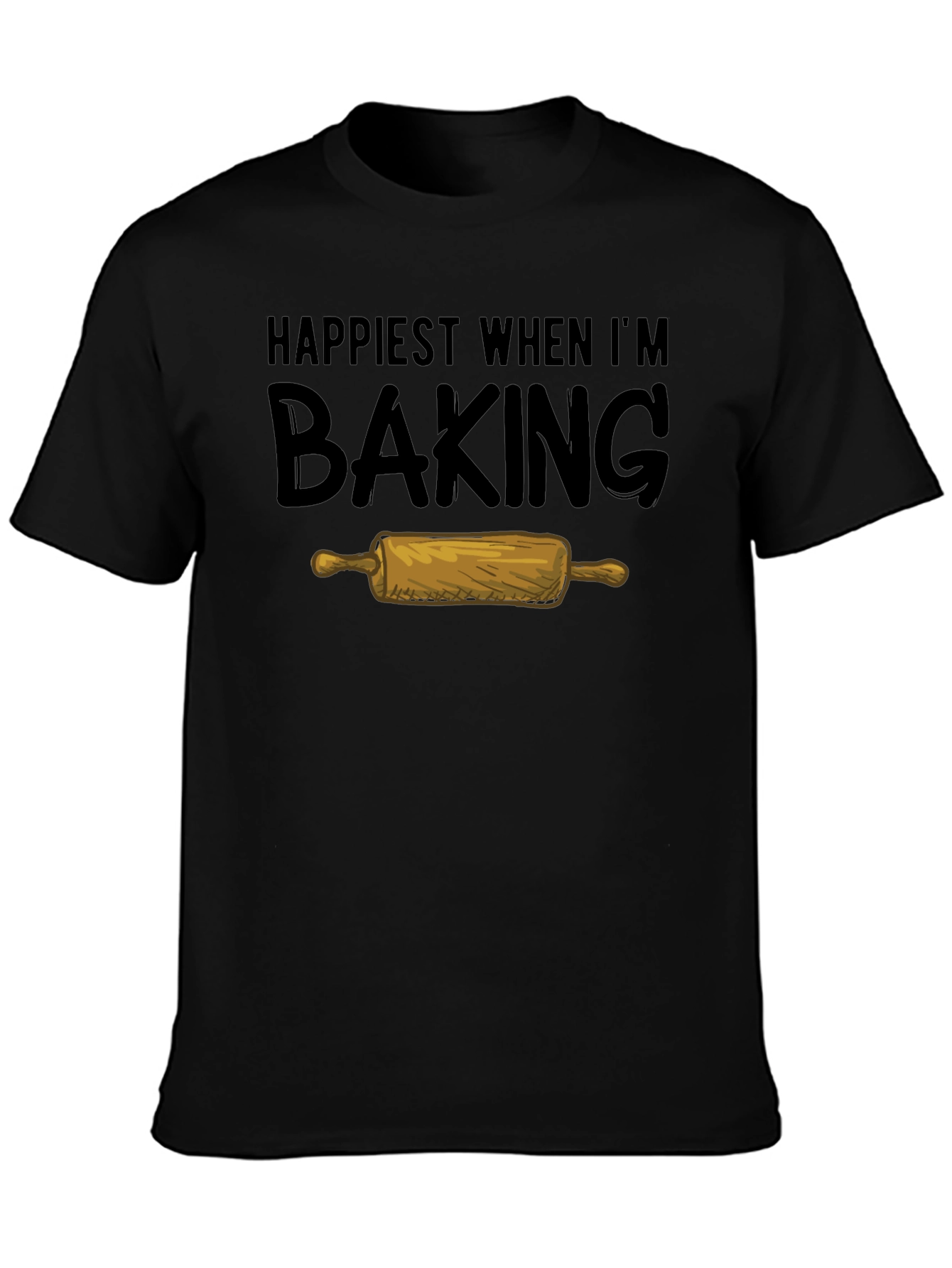 Happiest When Im Baking Graphic Tee