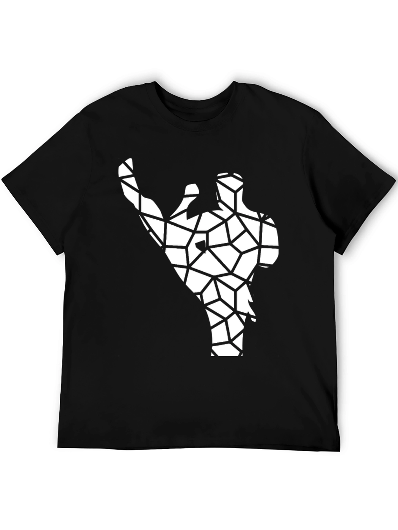Geometric Silhouette T-Shirt - Modern Graphic Tee