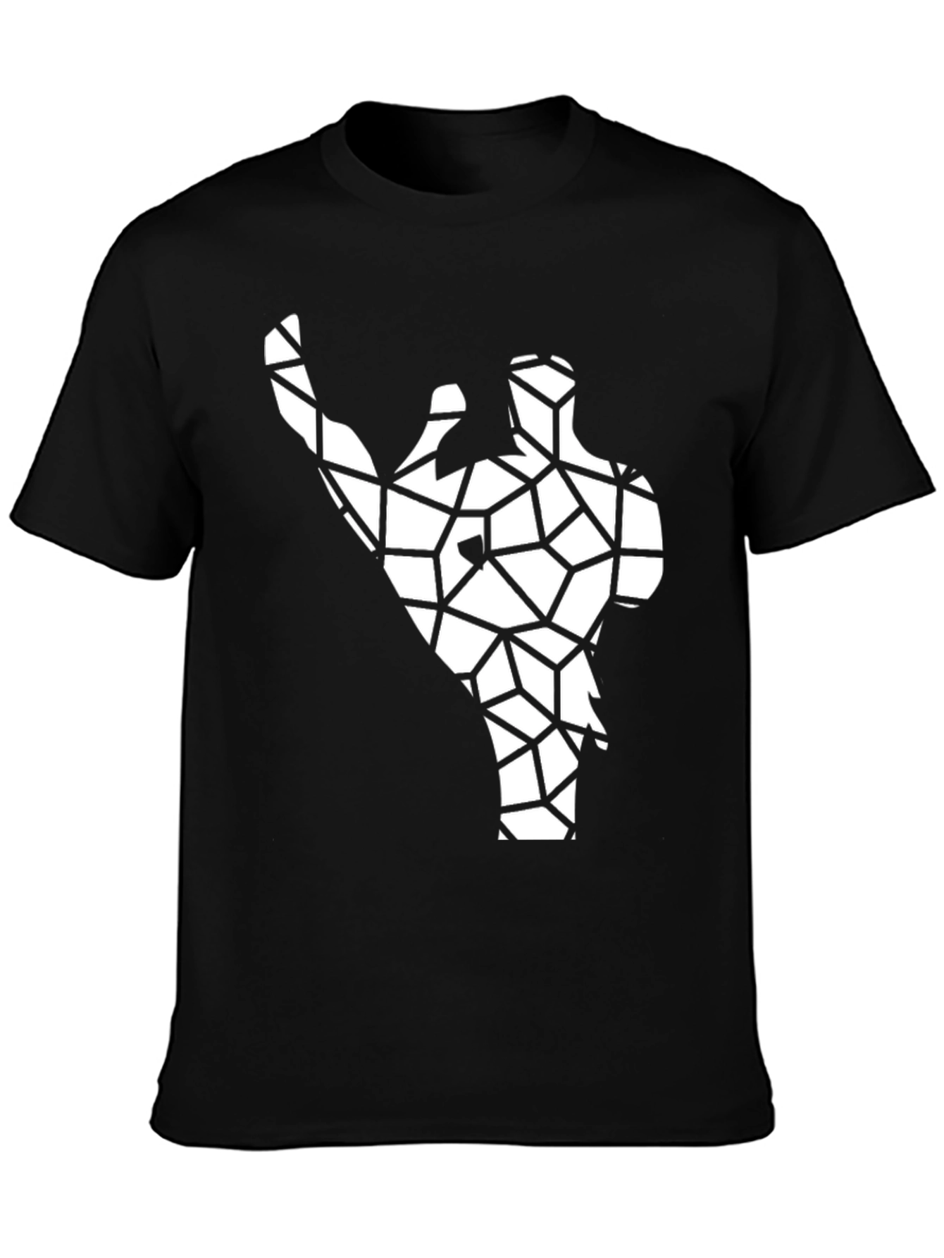 Geometric Silhouette T-Shirt - Modern Graphic Tee