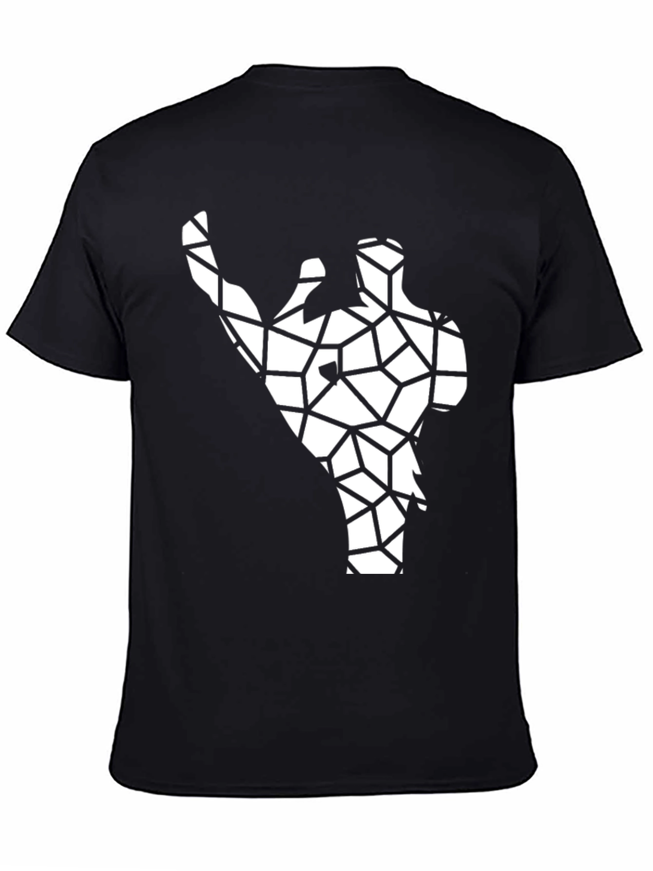 Geometric Silhouette T-Shirt - Modern Graphic Tee