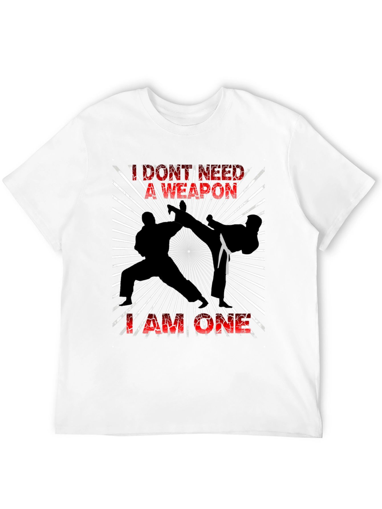 I Am The Weapon Graphic Tee - Black T-Shirt
