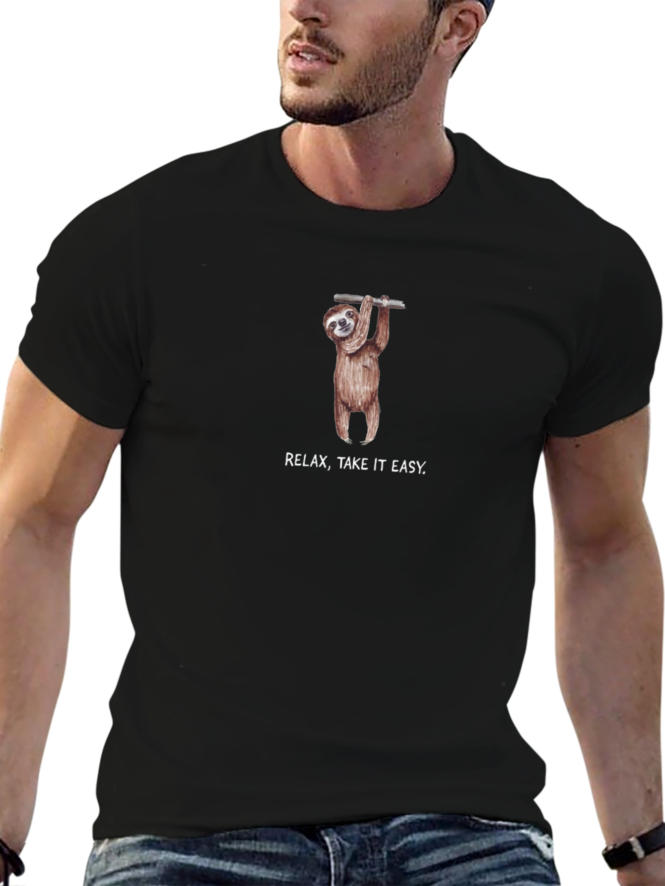 Relax Take it Easy Sloth T-Shirt