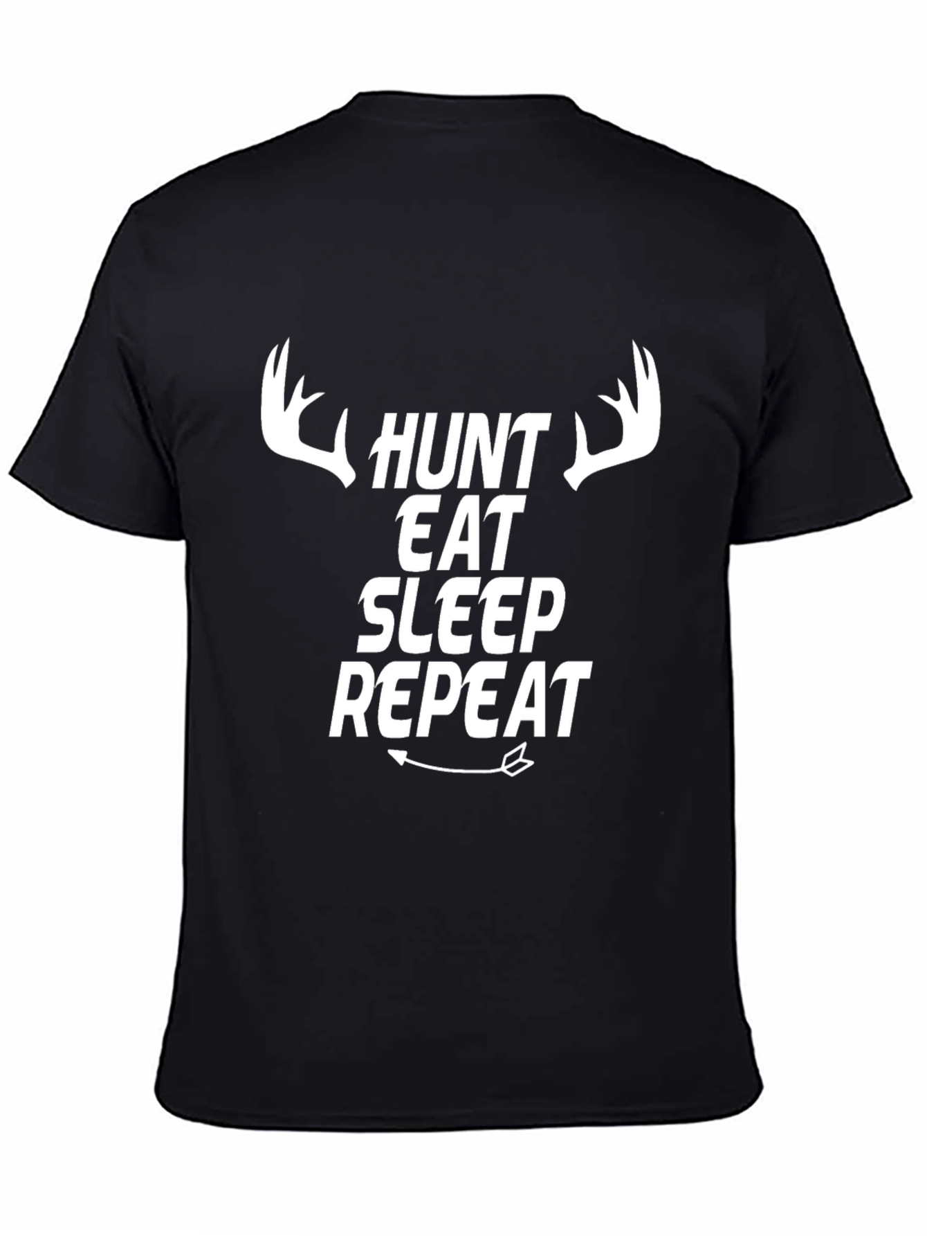Hunt Eat Sleep Repeat Graphic Tee