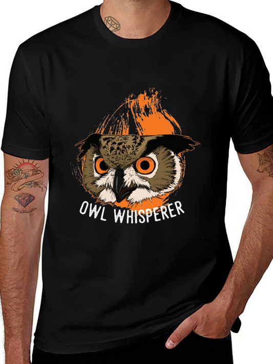 Owl Whisperer Graphic T-Shirt