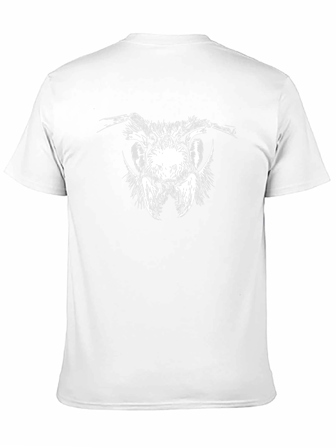 Bee Graphic T-Shirt - Black Cotton Tee