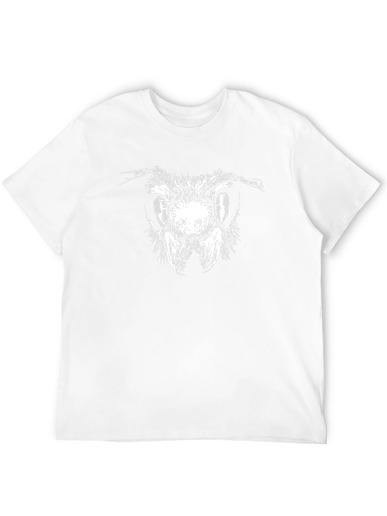 Bee Graphic T-Shirt - Black Cotton Tee