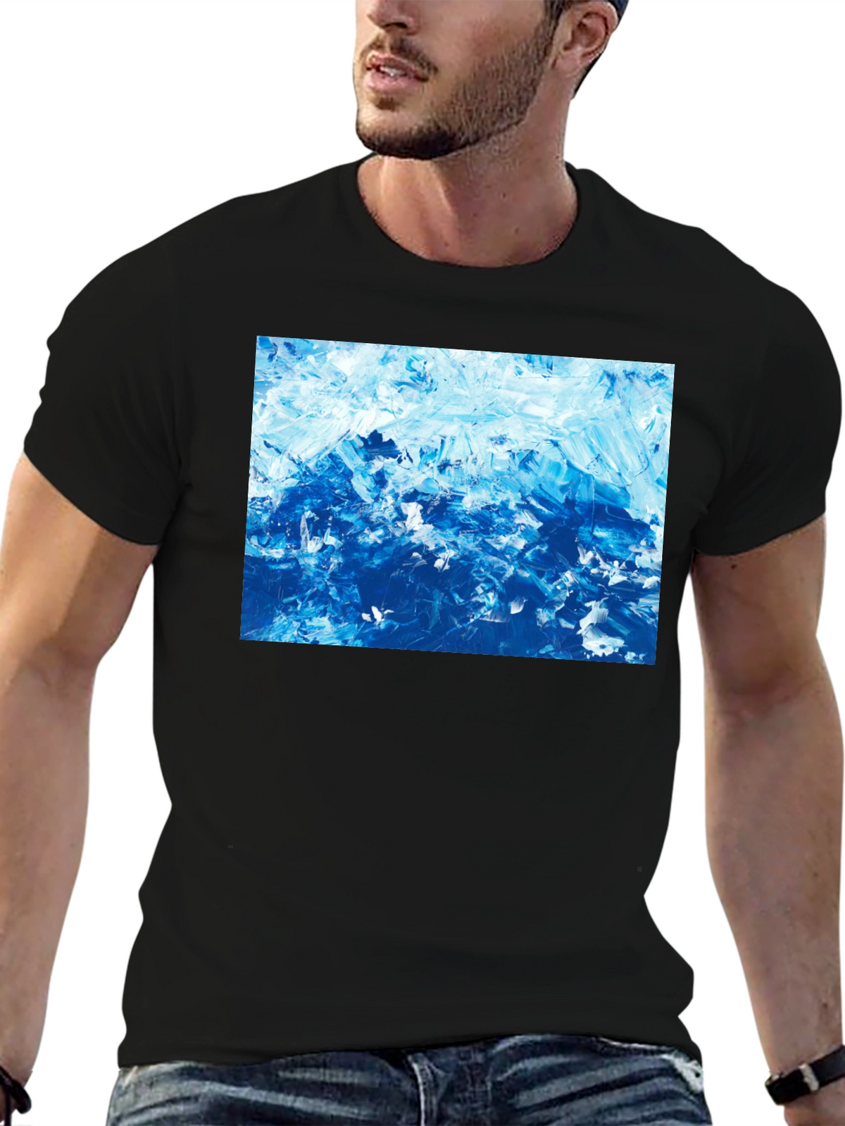 Abstract Art Graphic T-Shirt