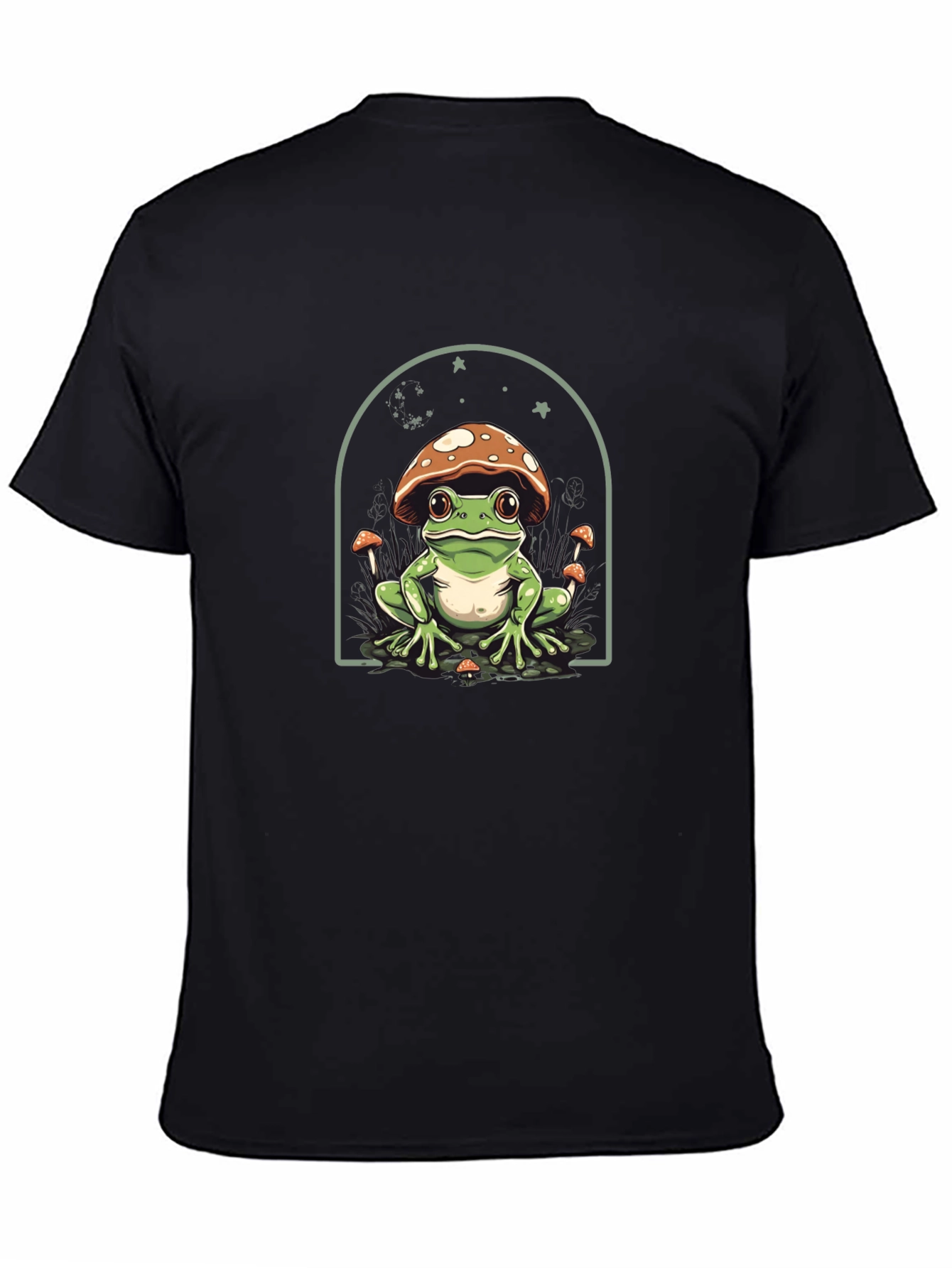 Mushroom Frog T-Shirt - Unique Graphic Tee