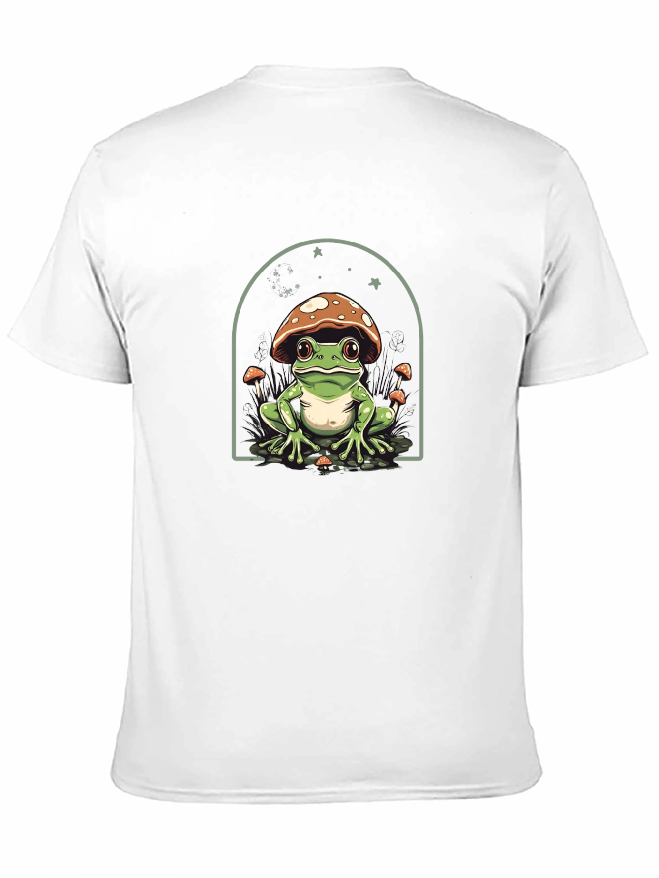 Mushroom Frog T-Shirt - Unique Graphic Tee
