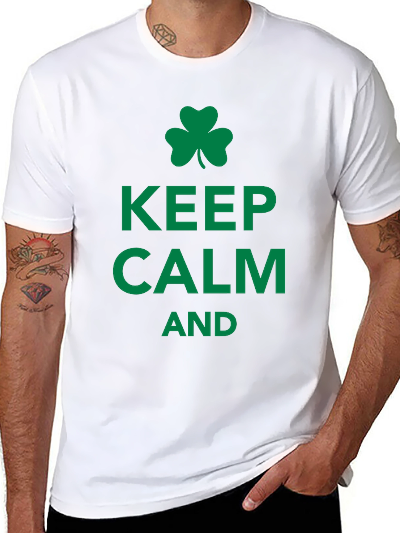 Keep Calm Shamrock T-Shirt