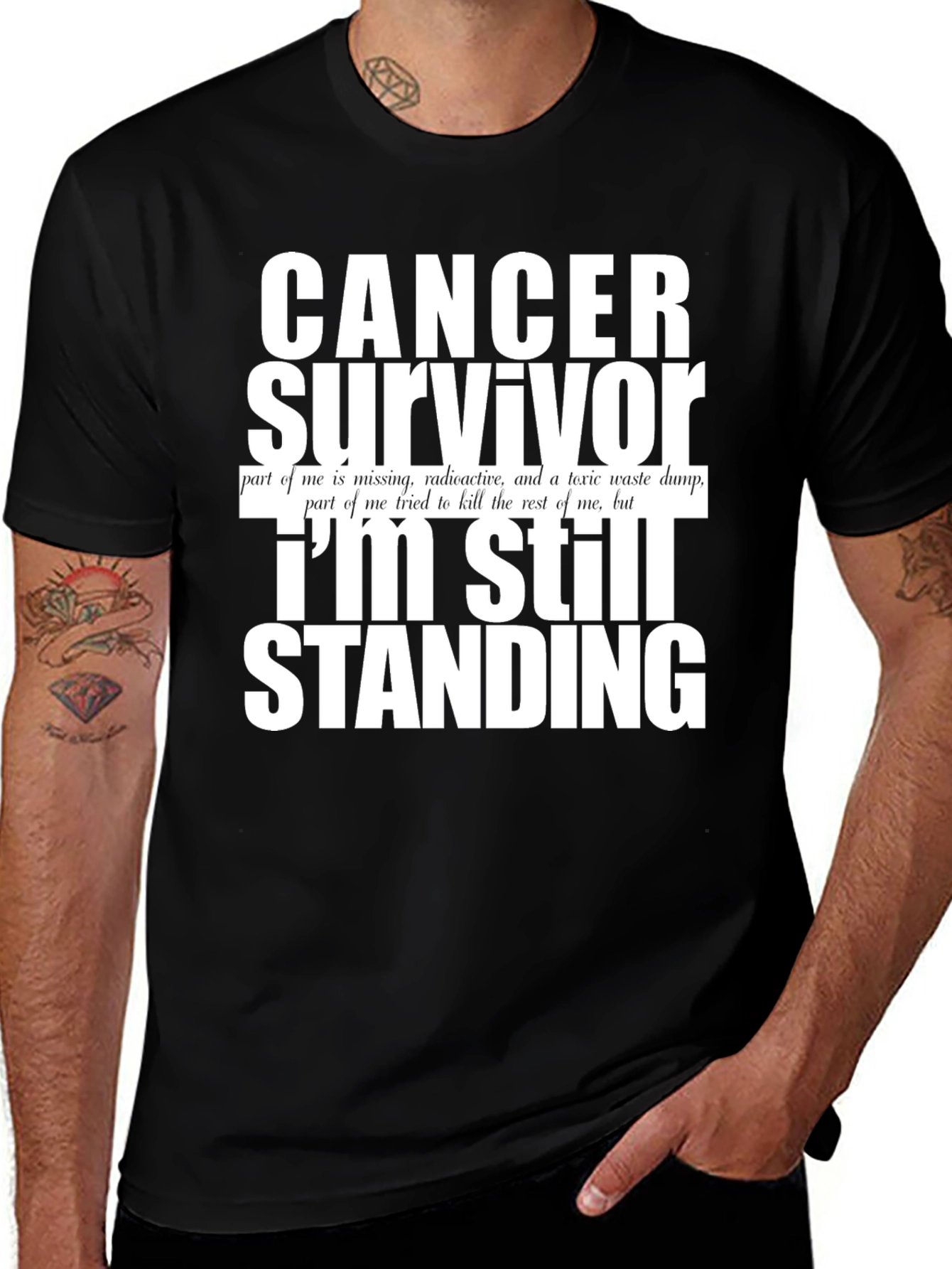 Cancer Survivor T-Shirt - Still Standing