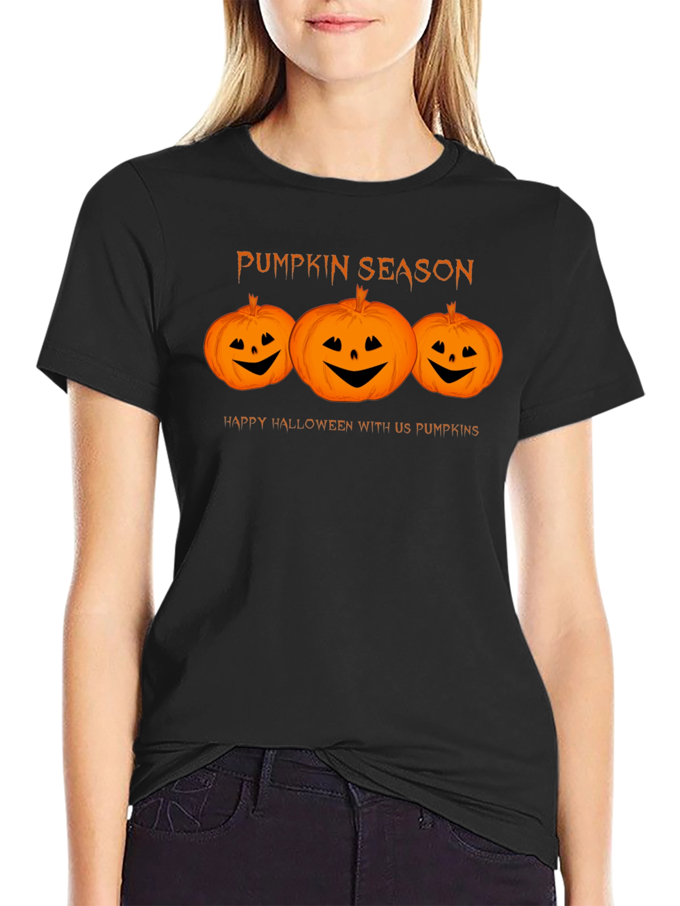 Pumpkin Season Halloween Graphic Tee