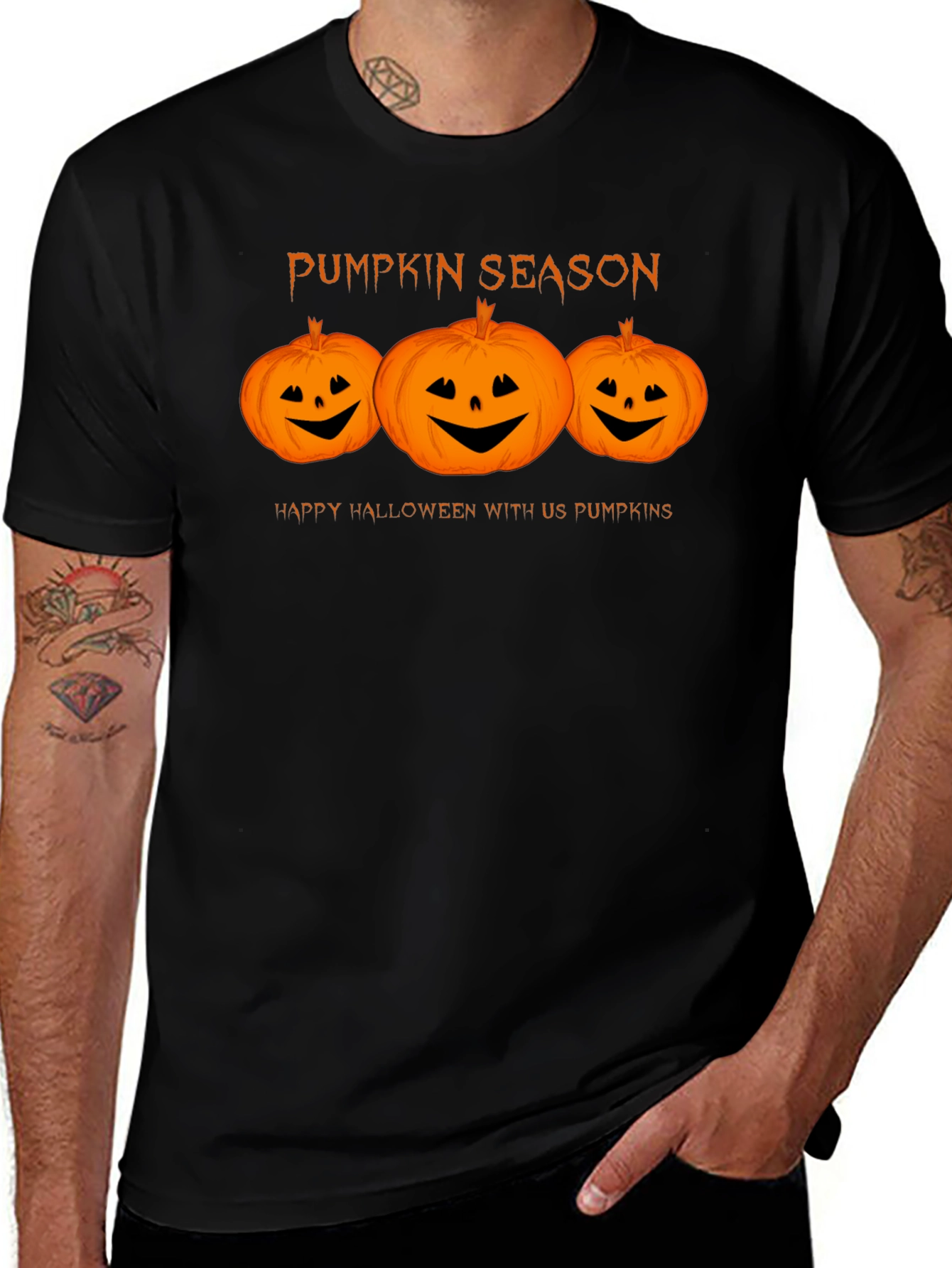 Pumpkin Season Halloween Graphic Tee