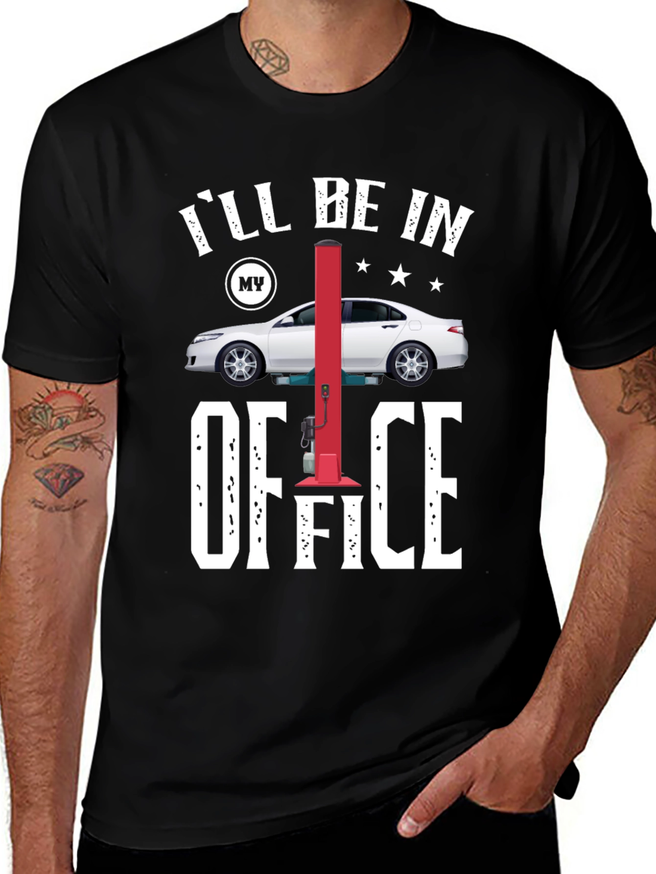 Ill Be In My Office Mechanic T-Shirt