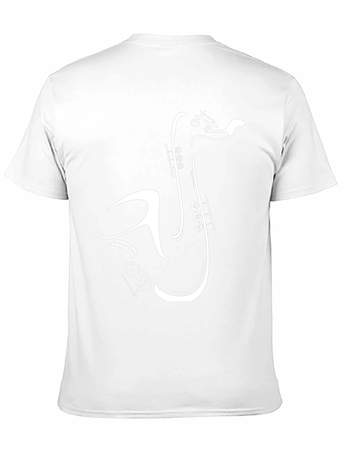 Saxophone Graphic Tee - Cool Musician T-Shirt