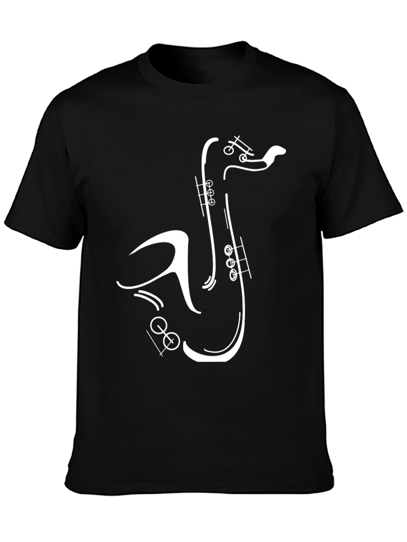 Saxophone Graphic Tee - Cool Musician T-Shirt